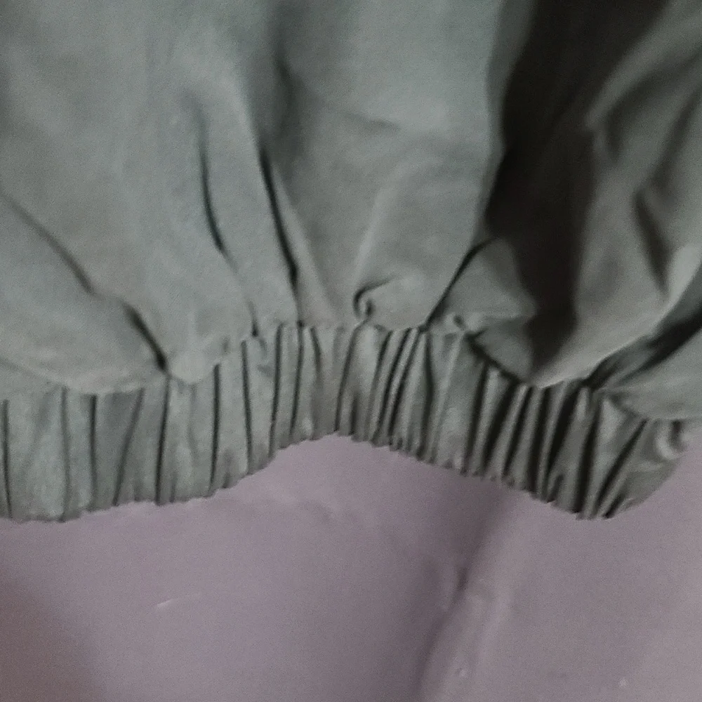 Good American‎ Womens RWP Athletic Pants Gray Elastic Drawstring Sz 5/2X EUC